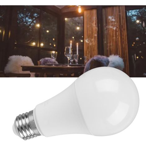 Ampoule LED blanche à vis E27 pour usage domestique, 15 W, 220 V, blanche ou autre ampoule de +15 W (1/5)