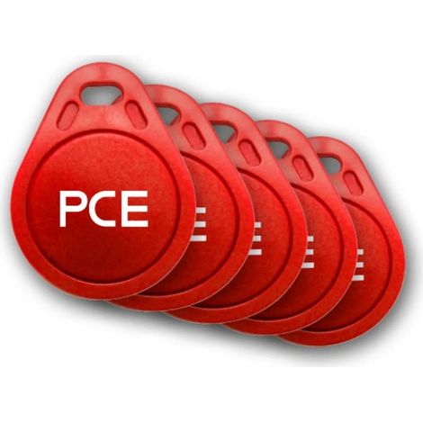 RFID Schlüsselanhänger pc-electric 107956 5er Pack
