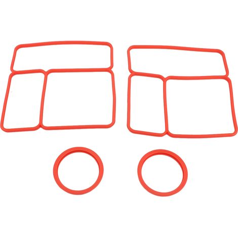 Joint d'étanchéité de couvercle en Silicone, 2 paquets, pour Omiebox, boîte à déjeuner étanche, récipient alimentaire hermétique de remplacement, rouge
