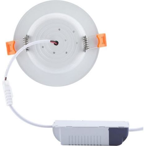 Panneau lumineux de plafond - - Modèle AC85-265V - 9W - Capteur de mouvement - LED intégrée (1/4)