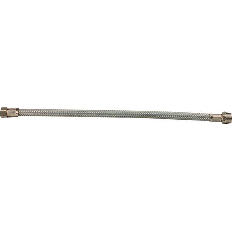 PL FLESSIBILE INOX M F 1/2  25 CM  2 PZ