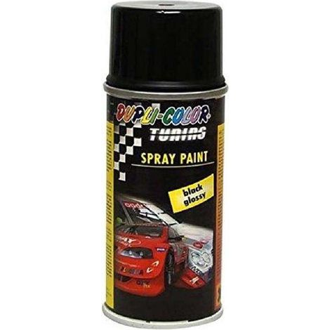 Peinture Tuning Noir Brillant Spray 150ml Dupli Color