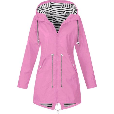 Veste De Ski Femme - Imperméable 8000mm Et Coupe-Vent - Pour Sport D'hiver En Extérieur - Taille 4xl Rose (1/5)