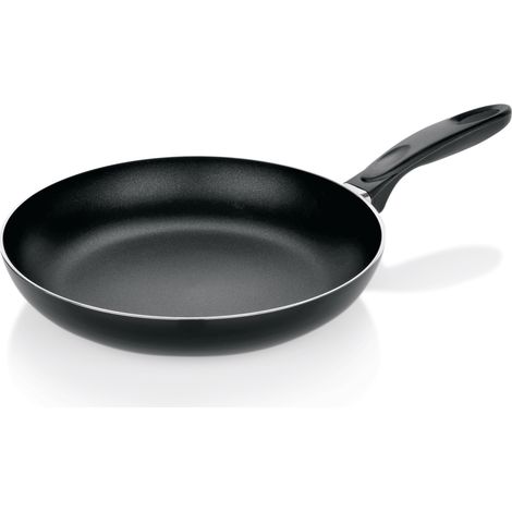Poêle antiadhésive Ø 28 cm H 5 cm fond plat aluminium poignée plastique - Was Germany