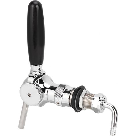 Robinet à Bière en Laiton pour Fût, Commande de Débit à Bille pour Brassage Maison (1/5)