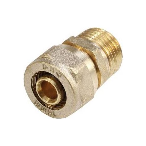 MANCHON F/FILET M À COMPRESSION POUR MULTICOUCHE Dimensions : Diam. 1/2 x 16