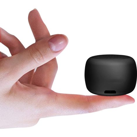 Enceinte Bluetooth - Mini Haut-Parleur Sans Fil Portable - Pour Maison Extérieur Voyage - Autonomie 2 H - Rechargeable En 30 Min - 1 Pièce (1/5)