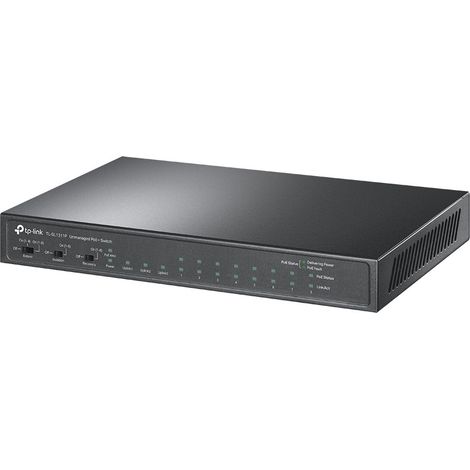 Commutateur de bureau Gigabit TP-Link 8 ports 10/100 Mbps + 3 ports avec PoE+ 8 ports (1/2)