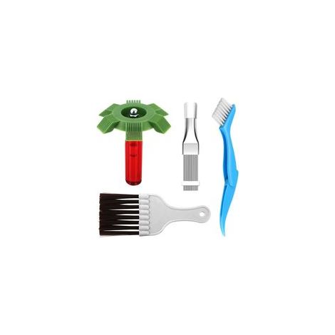 Brosse De Nettoyage Condenseur De Climatiseur, 4 PièCes Kit Nettoyage Climatisation Split, Brosse De Nettoyage D\'Ailerons De Climatisation, Peigne à Condensateur Climatiseur pour Les RéFrigéRateurs