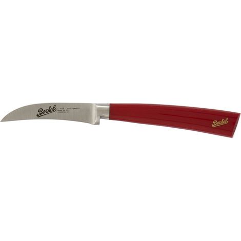 Berkel Elegance Schälmesser gebogen 7 cm Rot (1/2)