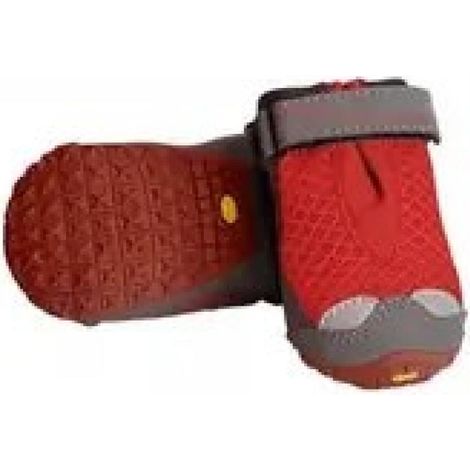 Botas para perros Ruffwear Grip Trex - zumaque rojo