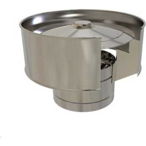 Caperuza Antirrevoco Inox-Inox Convesa  Medidas  Accesorios Fontanería: 80mm
