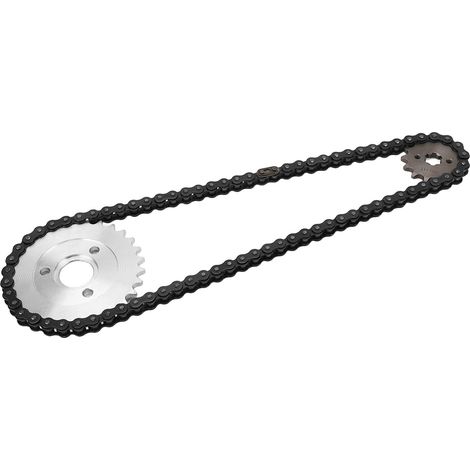Kit de pignon arrière 420 78 maillons 3 trous 29T 120 mm et chaîne 14T pour motos Monkey Z50A, Z50, Z50R et Z50J. (1/5)