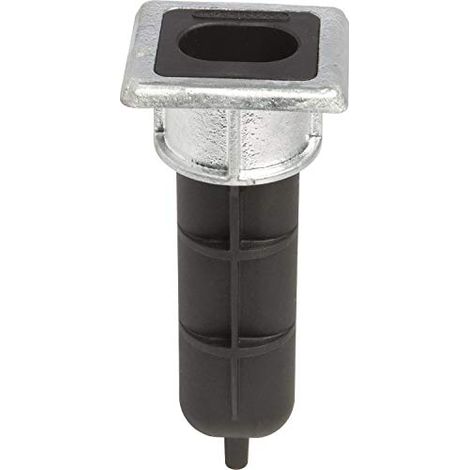 Fermo porta Locinox p00006488 acciaio zincato 166,5 mm