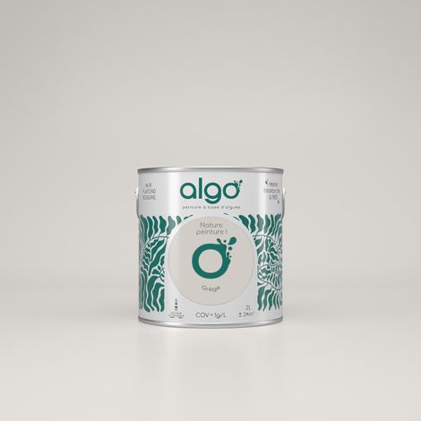 Peinture écologique Algo - Grège - 0.5L / Velours