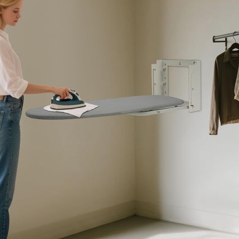 Wall Mounted Ironing Board, Foldable Ironing Board, Home Wall Mounted Foldable Ironing Board (1/5)
