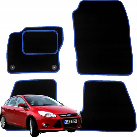 Alfombrillas de terciopelo para FOCUS MK3 2011-2018, limpiaparabrisas para coche N (1/5)