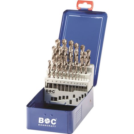 Set punte da trapano diametro1-13 mm per metallo (25 pz) BOHRCRAFT SE1456BOH (1/2)