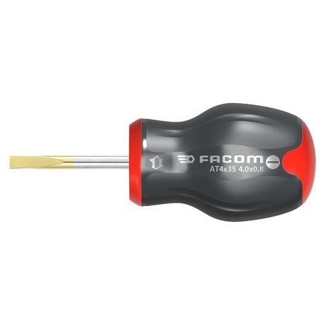 Destornillador Protwist para tornillos ranurados - hoja avellanada - 5,5x35 - FACOM - AT5,5x35