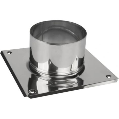 Base de cheminée Kratki kj31/160 acier résistant acide 160 mm (1/3)