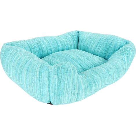 Canapé-lit pour animaux de compagnie, doux et agréable au toucher, en flanelle, avec coussin en éponge, idéal pour les chats et les chiots, pour un repos relaxant. (1/5)