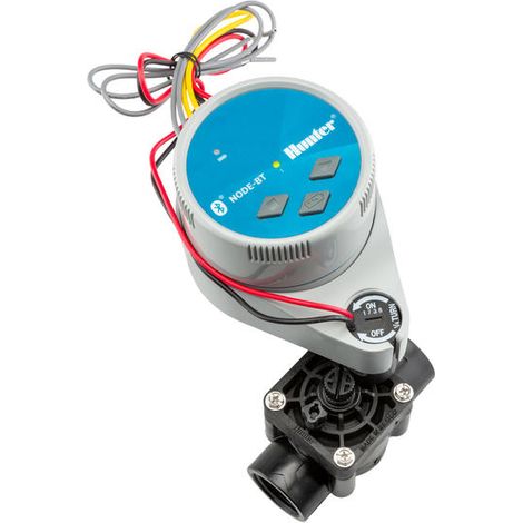 Hunter NODE 100-B - Programador 9V con válvula 1" (1/2)