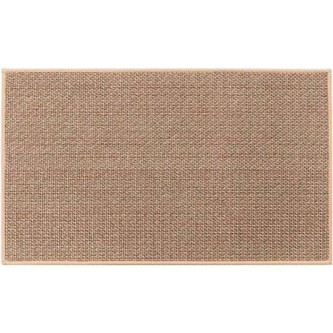 Tapis Cuisine, Tapis de Cuisine Devant Evier Lavable Antidérapant en Caoutchouc et Lavable, Jute Tapis Cuisine Devant Evier Tapis Cuisine Lin Tapis Cuisine Antidérapant Tapis Cuisine Devant Evier(1 (1/4)