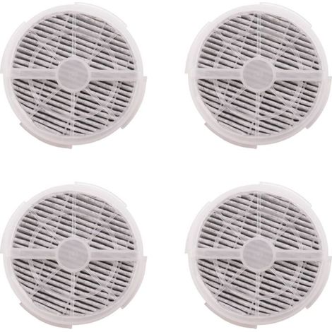 Packung mit 4 Ersatz-True-HEPA-Filtern, kompatibel mit den Tischluftreinigern RIGOGLIOSO GL2103, JINPUS-2103 und LTLKY 900S (1/4)