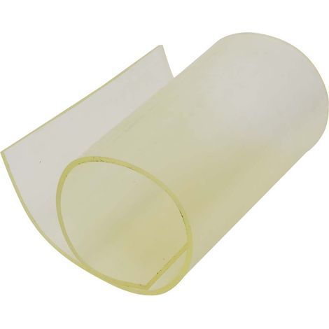 Feuille de caoutchouc polyuréthane Sorbothane de haute qualité, résistante aux produits chimiques, jaune (4200500mm) (1/5)
