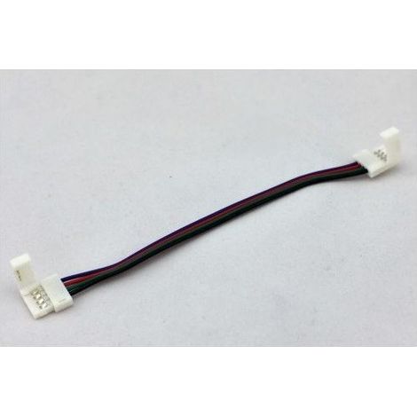 Connecteur de jonction Filaire - Ruban LED RGB 10mm Miidex Lighting® (1/3)