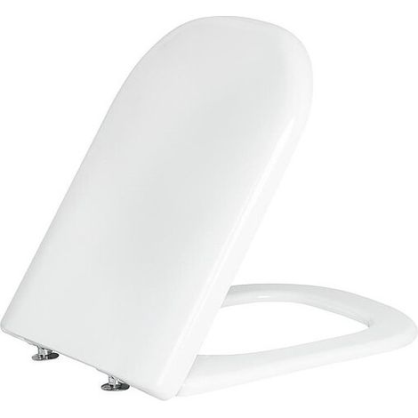Geberit Smyle WC-Sitz mit Deckel und Absenkautomatik, weiß,
