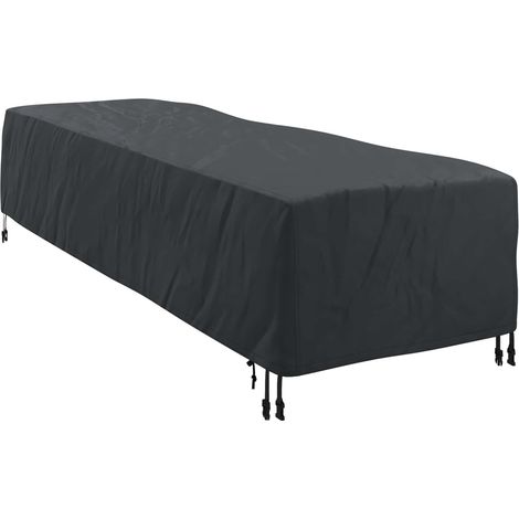 Funda para muebles de exterior 210 x 74 x 40 cm vidaXL