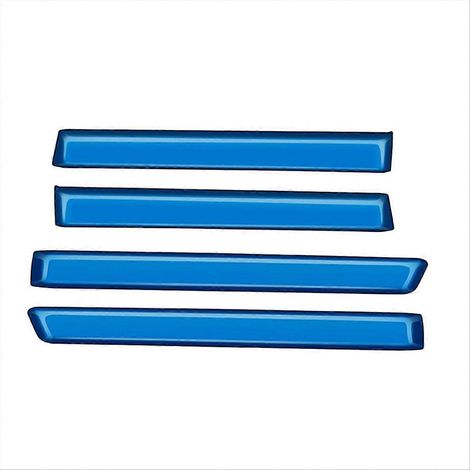 Tira decorativa para panel de puerta, adhesivo para 2024, color azul. (1/5)