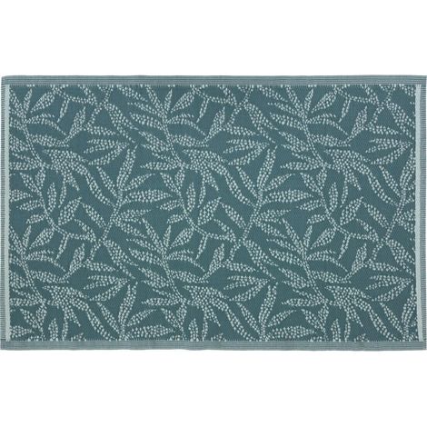 TEPPICH 120x180cm Outdoor/Indoor FLACHGEWEBT grün (1/2)