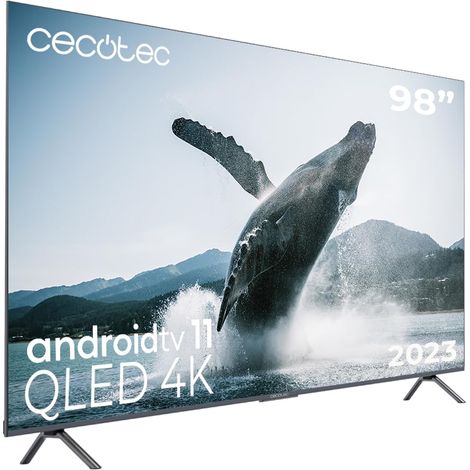 Cecotec Televisor QLED 75" Smart TV V3+ Series VQU30075+S Cecotec.