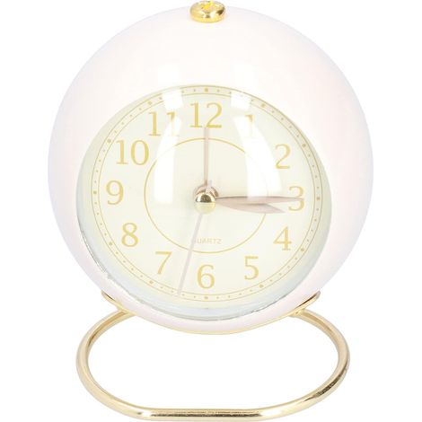 Réveil à Peinture en Métal, Petite Horloge à économie (1/5)