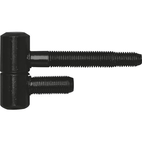SFS Stahlzargenband 2-tlg. Band 16x41mm,Stahl schwarz beschichtet
