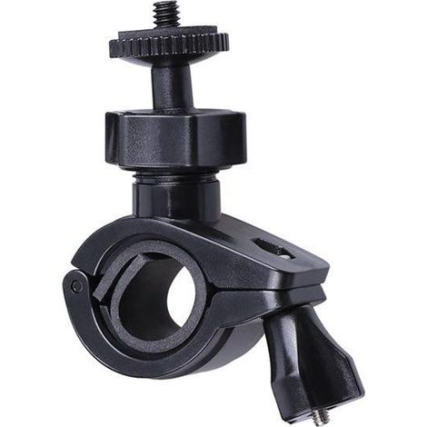 Support vélo caméra pour GoPro 10 9 8 7 6 Session/DJI OSMO Sony Action Cam, fixation guidon aluminium robuste, support moto étanche universel (1/5)