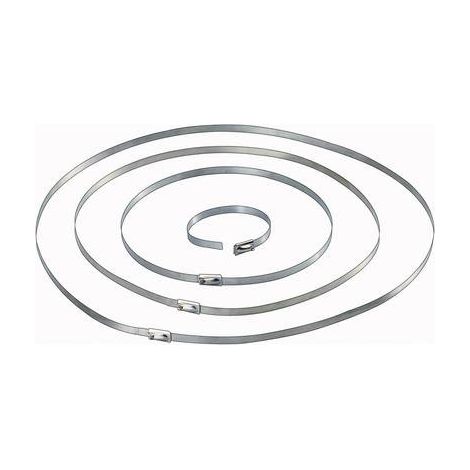 SERRE-CÂBLES 201 MM X 4.60 MM ARGENT TRU COMPONENTS 1570838 SANS CRANTAGE 10 PC(S) (1/2)