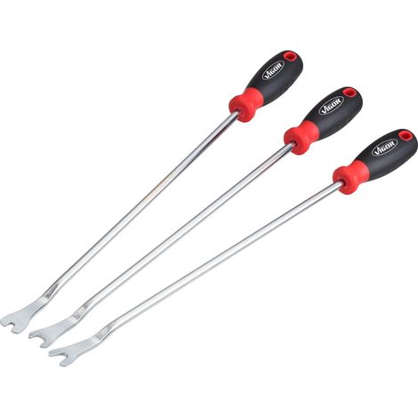 VIGOR Jeu d'extraction Clip V4885 Longueur totale : 495 mm, 3 outils (1/4)