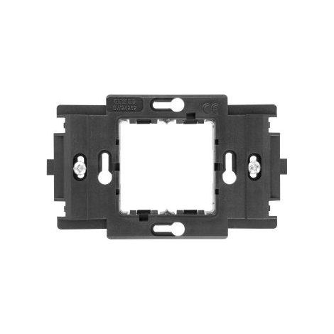 SUPPORT 2 POSTES PLAQUES SYSTEM/VIRNA GEWISS GW24262