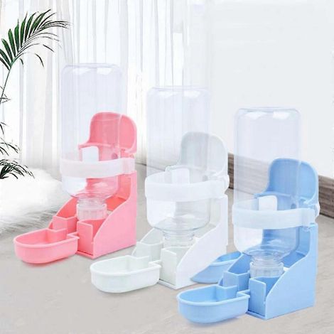 Bouteille d'eau suspendue pour hamster, distributeur automatique amovible et étanche pour petits animaux de compagnie (1/4)