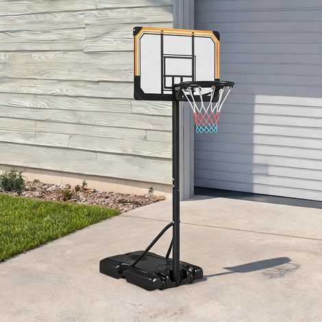 Panier de basket réglable de 182 à 243 cm 71 x 74 x 243 cm (1/5)