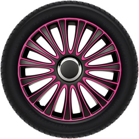 Juego de tapacubos - 13 pulgadas - 530 - Rosa (1/2)