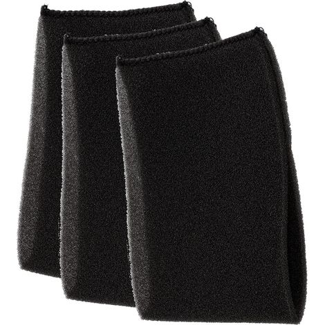 Filtre en mousse Filtre en mousse, lot de 3, convient pour aspirateur eau et poussière Scheppach PN-NTS20 (1/2)