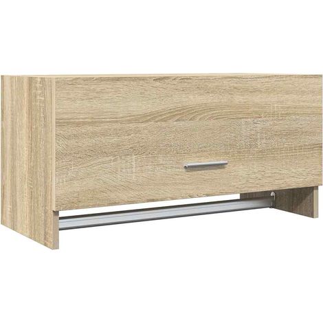 Maison Exclusive - Armario de madera contrachapada color roble So (1/5)