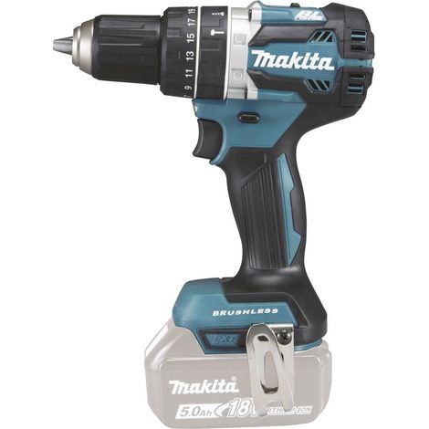Makita – Perceuse visseuse à percussion 18V DHP484Z – Moteur Brushless – Couple 54Nm – Technologie XPT pour environnements difficiles