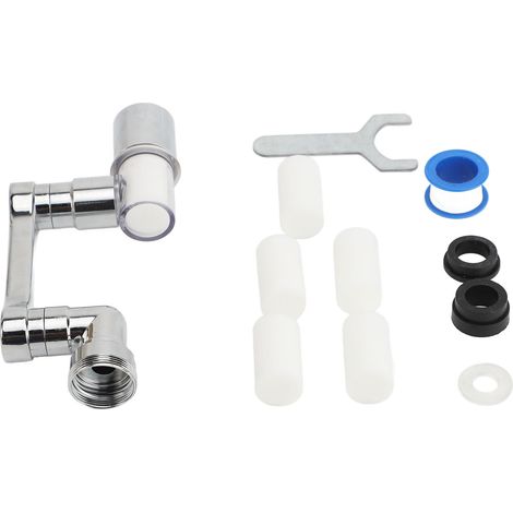 Extension de robinet rotative à 1080 degrés, 2 Modes, bras robotique universel réglable pour cuisine et salle de bains