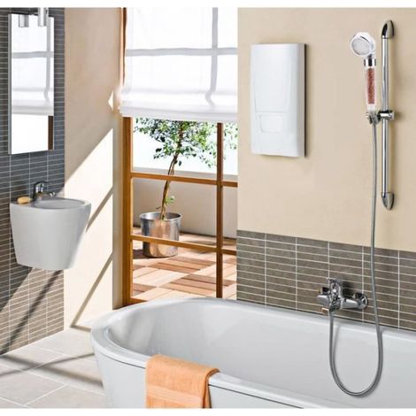 Pommeau Douche,Douchette de Douche LED Salle de Bain Spa - haute pression economie deau-Haute Filtration Ionique Négative Prévention (1/4)