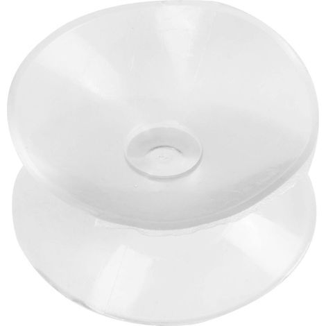 Lot de 10 ventouses double face pour verre et plastique - Largeur : 30 mm (1/5)